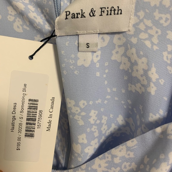 NEW Park and Fifth Something Blue Dress S - Picture 2 of 2